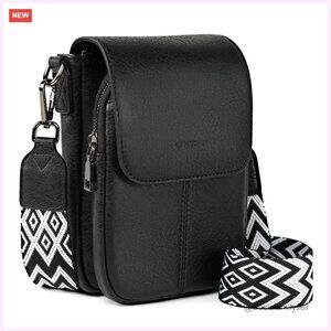 Small Crossbody Bag with Card Slots, Adjustable Strap, Phone Purse